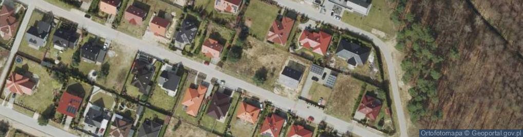 Zdjęcie satelitarne Wiosenna ul.