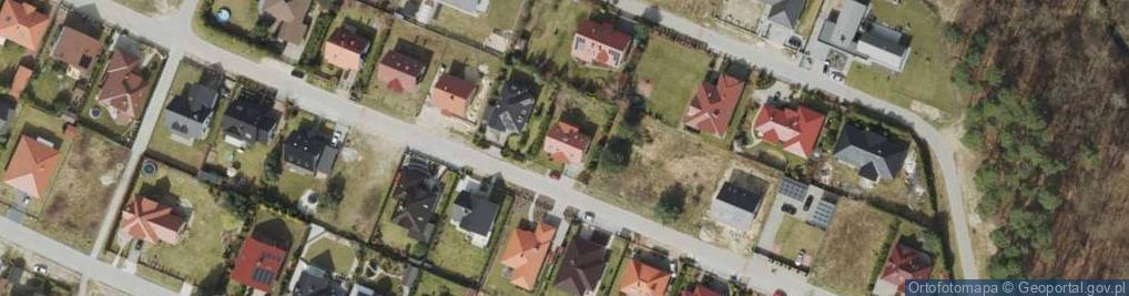 Zdjęcie satelitarne Wiosenna ul.