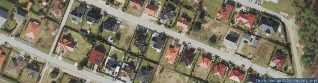 Zdjęcie satelitarne Wiosenna ul.