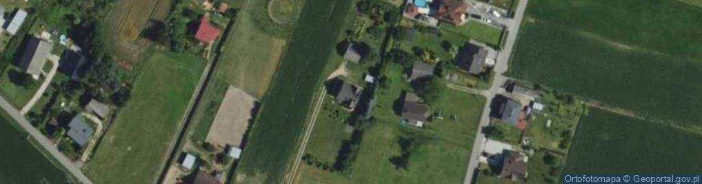 Zdjęcie satelitarne Wiejska ul.