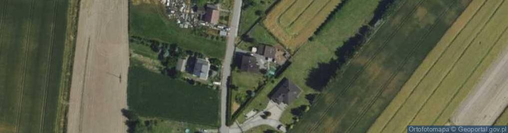Zdjęcie satelitarne Wiejska ul.