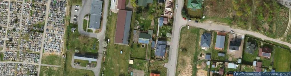 Zdjęcie satelitarne Wiejska ul.