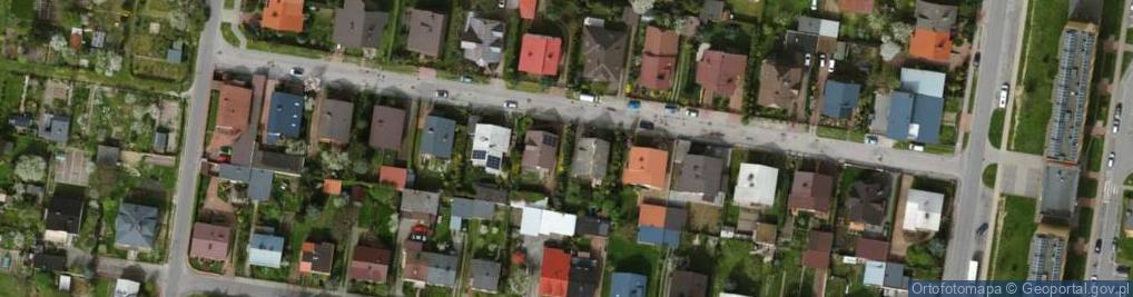 Zdjęcie satelitarne Wiśniowa ul.