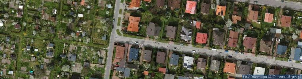 Zdjęcie satelitarne Wiśniowa ul.