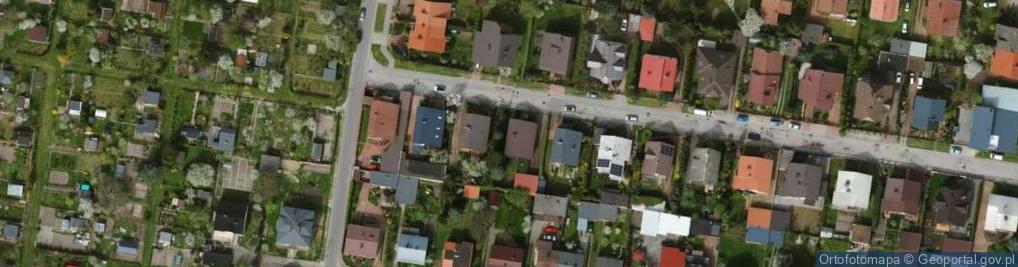 Zdjęcie satelitarne Wiśniowa ul.