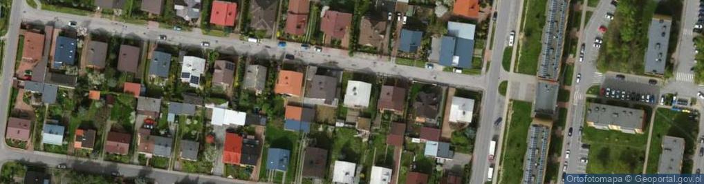 Zdjęcie satelitarne Wiśniowa ul.