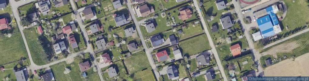 Zdjęcie satelitarne Wiśniowa ul.