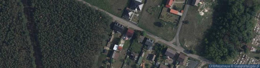 Zdjęcie satelitarne Wiejska ul.