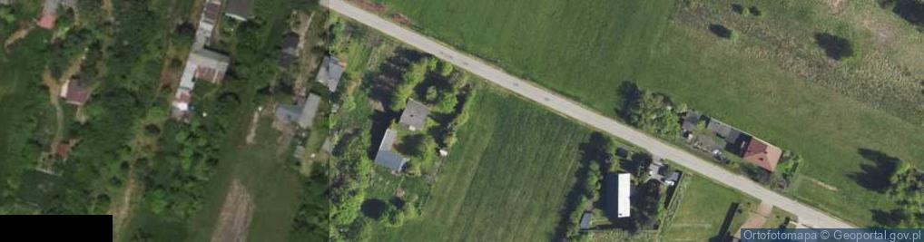 Zdjęcie satelitarne Wiosenna ul.