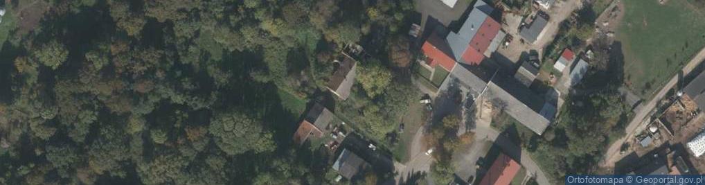 Zdjęcie satelitarne Wiejska ul.