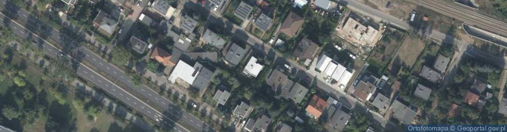 Zdjęcie satelitarne Wiślana ul.