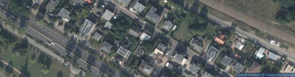 Zdjęcie satelitarne Wiślana ul.