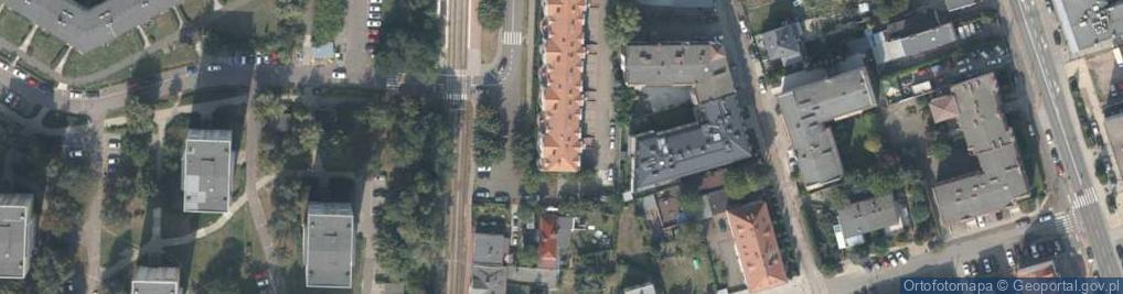 Zdjęcie satelitarne Winiarska ul.