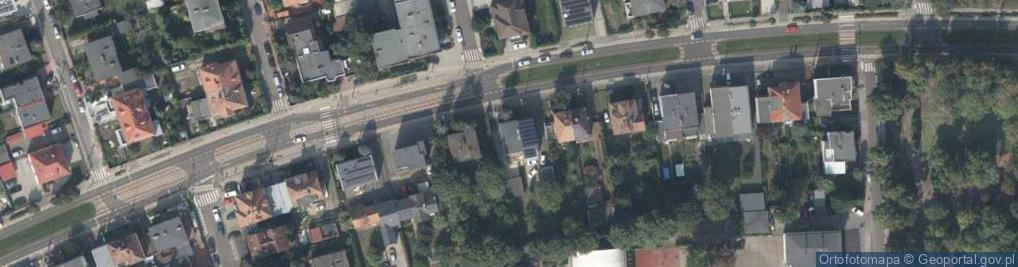 Zdjęcie satelitarne Winogrady ul.