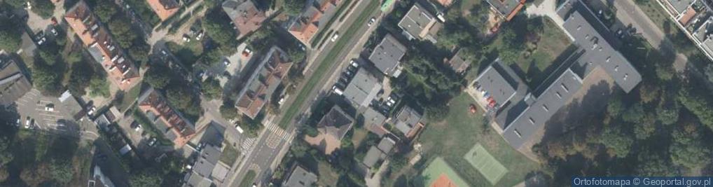 Zdjęcie satelitarne Winogrady ul.