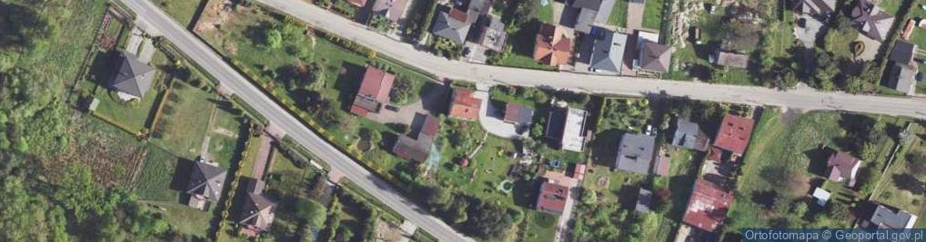 Zdjęcie satelitarne Wiejska ul.