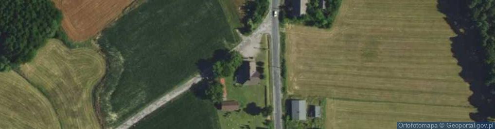 Zdjęcie satelitarne Wiejska ul.