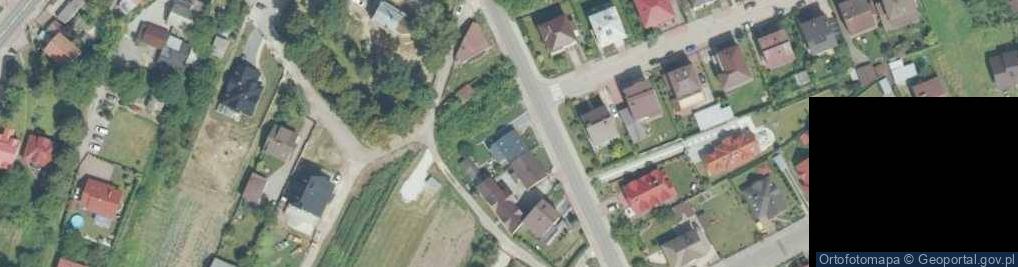 Zdjęcie satelitarne Wiślana ul.