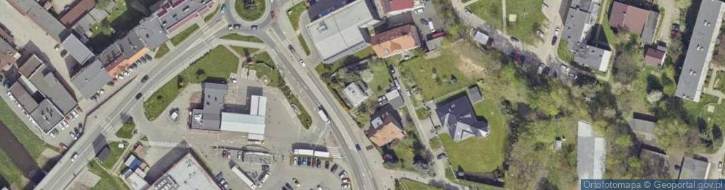 Zdjęcie satelitarne Wiejska ul.