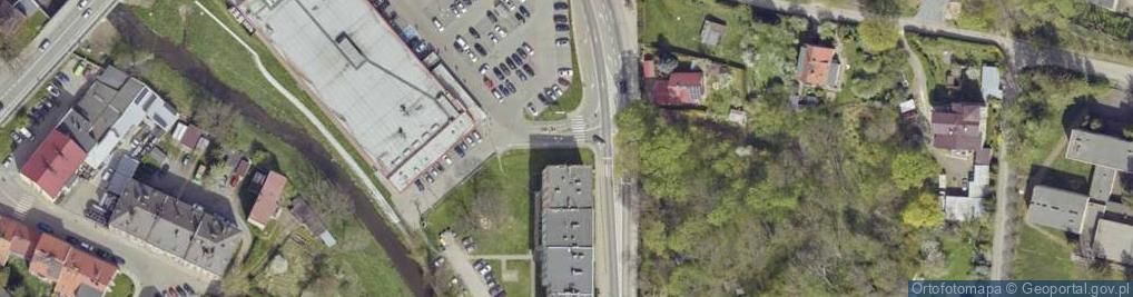 Zdjęcie satelitarne Wiejska ul.