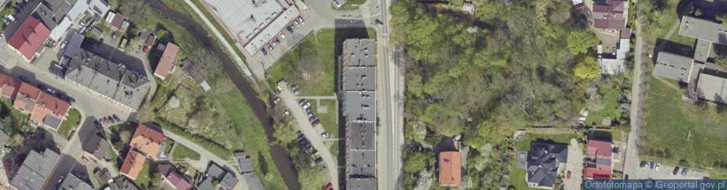 Zdjęcie satelitarne Wiejska ul.
