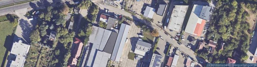 Zdjęcie satelitarne Wiejska ul.