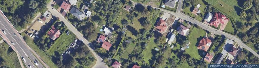 Zdjęcie satelitarne Wiejska ul.