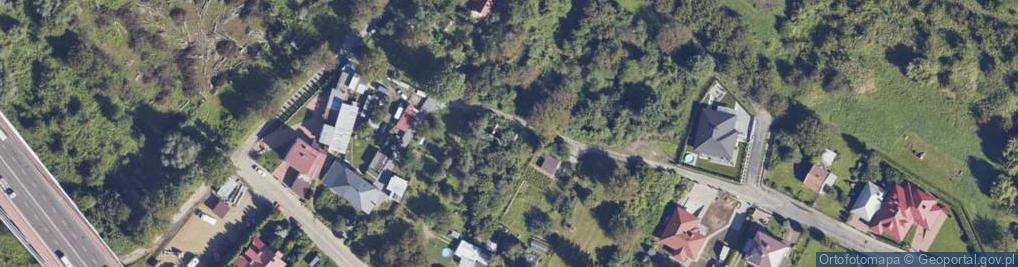 Zdjęcie satelitarne Wiejska ul.