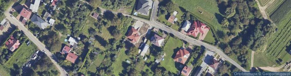 Zdjęcie satelitarne Wiejska ul.