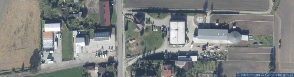 Zdjęcie satelitarne Wiejska ul.