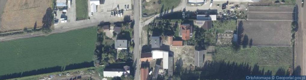 Zdjęcie satelitarne Wiejska ul.