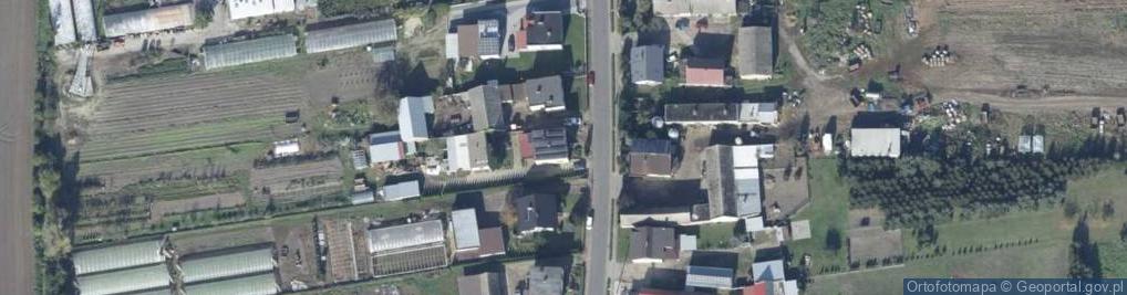 Zdjęcie satelitarne Wiejska ul.