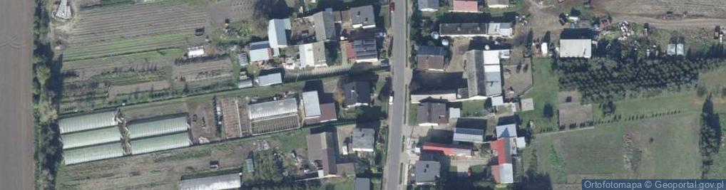 Zdjęcie satelitarne Wiejska ul.