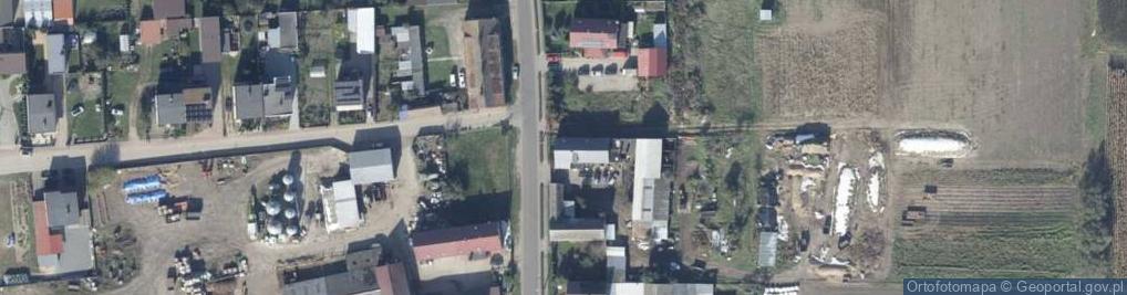 Zdjęcie satelitarne Wiejska ul.