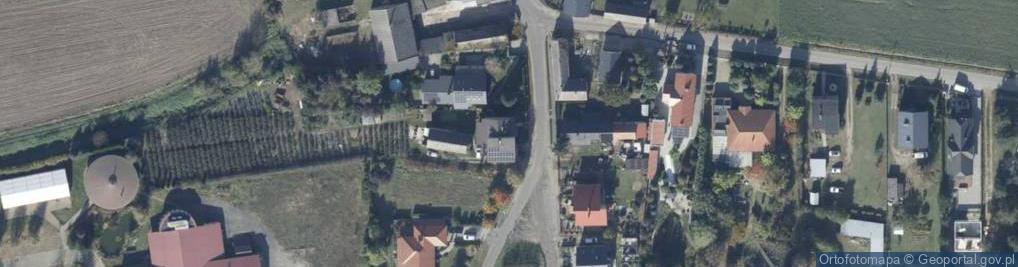 Zdjęcie satelitarne Wiejska ul.