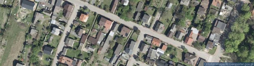 Zdjęcie satelitarne Wiejska ul.
