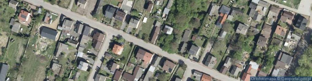 Zdjęcie satelitarne Wiejska ul.