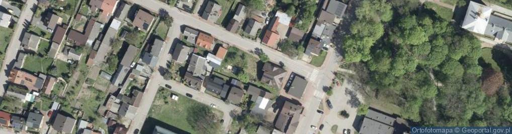 Zdjęcie satelitarne Wiejska ul.