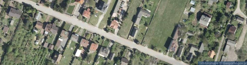 Zdjęcie satelitarne Wiejska ul.