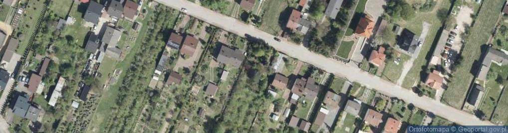 Zdjęcie satelitarne Wiejska ul.