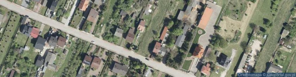 Zdjęcie satelitarne Wiejska ul.
