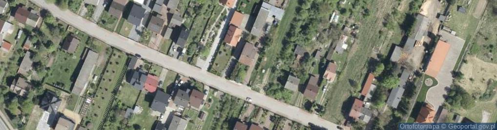 Zdjęcie satelitarne Wiejska ul.