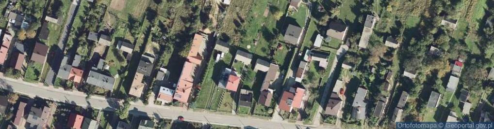 Zdjęcie satelitarne Wiejska ul.