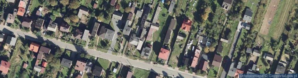 Zdjęcie satelitarne Wiejska ul.