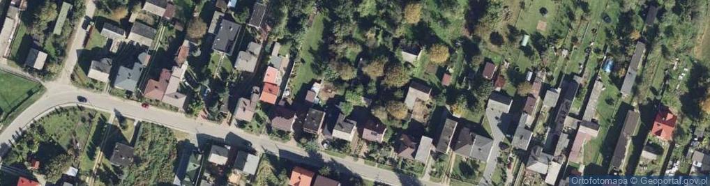 Zdjęcie satelitarne Wiejska ul.