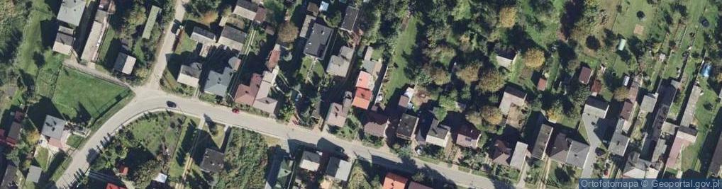Zdjęcie satelitarne Wiejska ul.