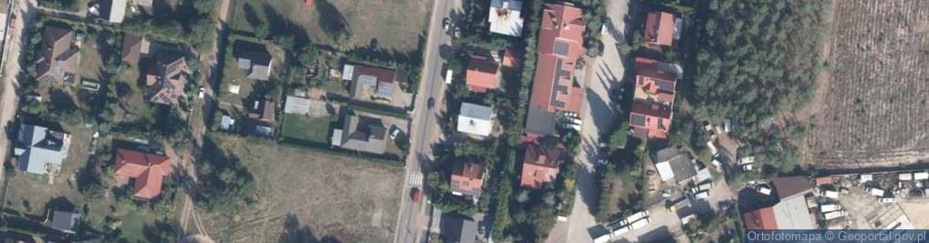 Zdjęcie satelitarne Wiejska ul.