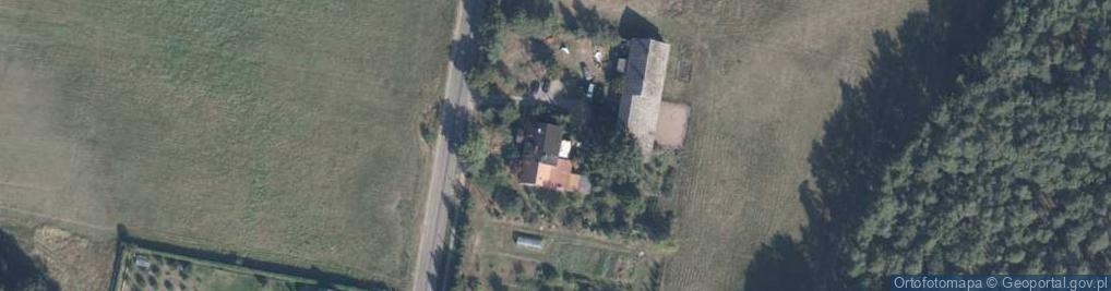 Zdjęcie satelitarne Wiejska ul.