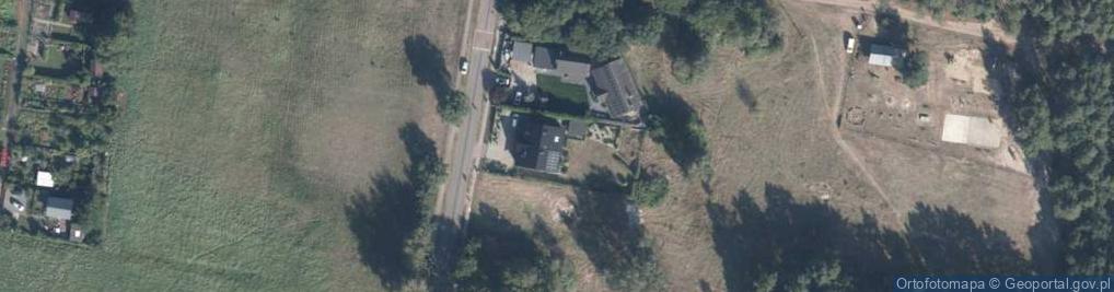 Zdjęcie satelitarne Wiejska ul.