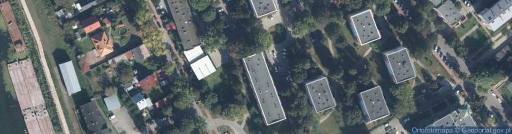 Zdjęcie satelitarne Wiejska ul.